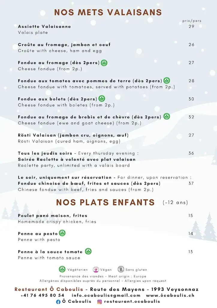 Menu_Ô Caboulis_Veysonnaz_immagine_3