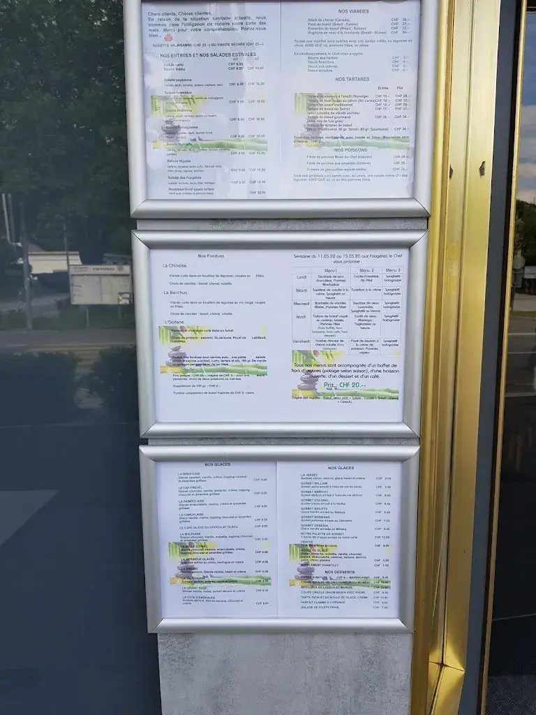 Menu_Restaurant Les Fougères Conthey_Conthey_image_3