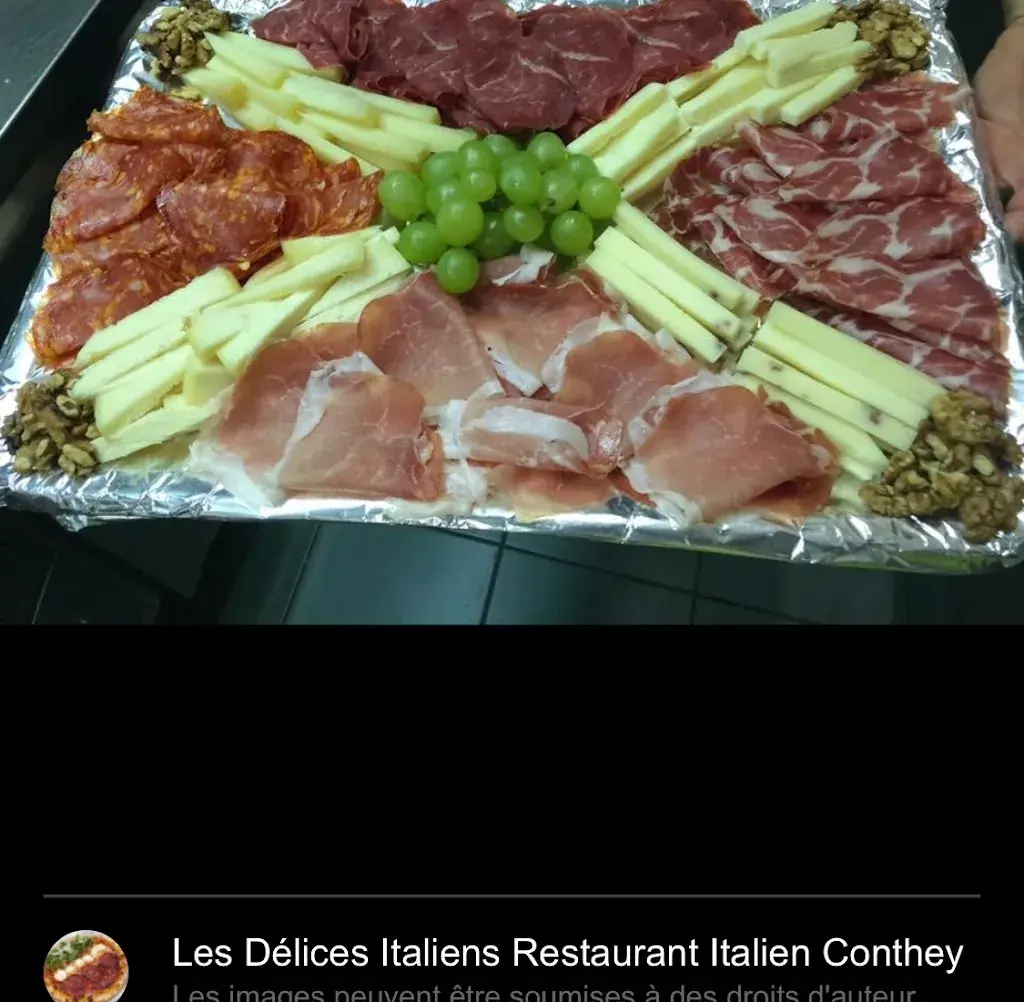 Menu_Les Délices Italiens_Conthey_imagen_4