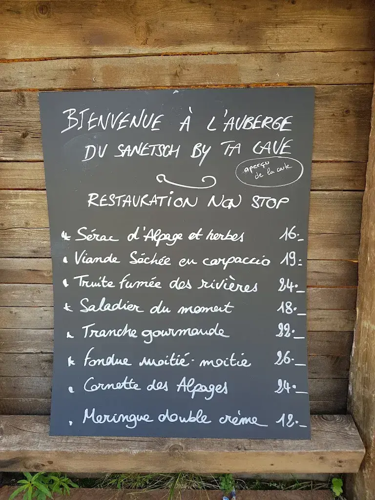 Menu_Ta Cave Sanetsch | Auberge du Barrage_Savièse_image_3
