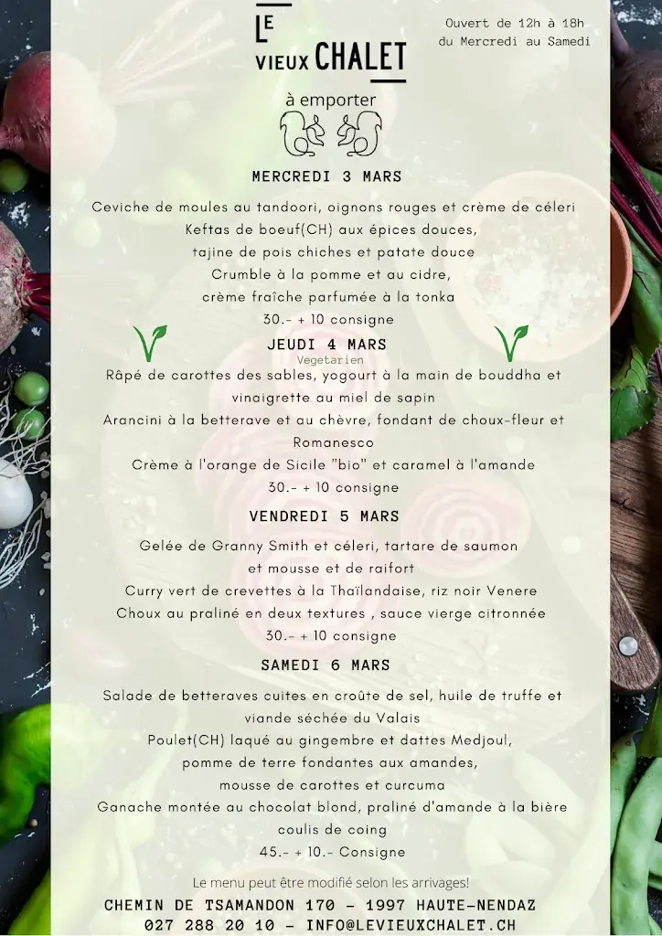 Menu_Le Vieux Chalet_Haute-Nendaz_image_2