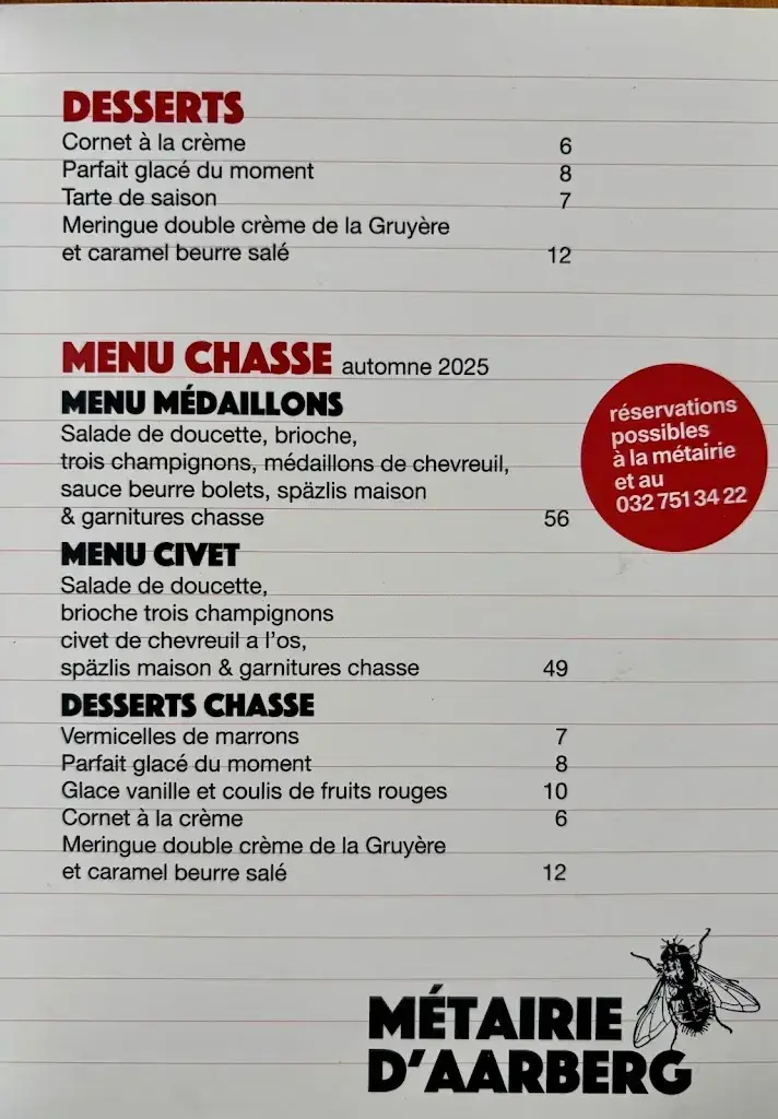 Menu_Métairie d'Aarberg_Villiers_imagen_2