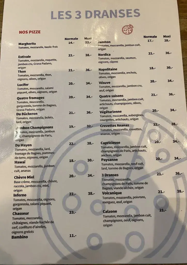 Café-Restaurant-Pizzeria Les Trois Dranses_Sembrancher_menu_image_1