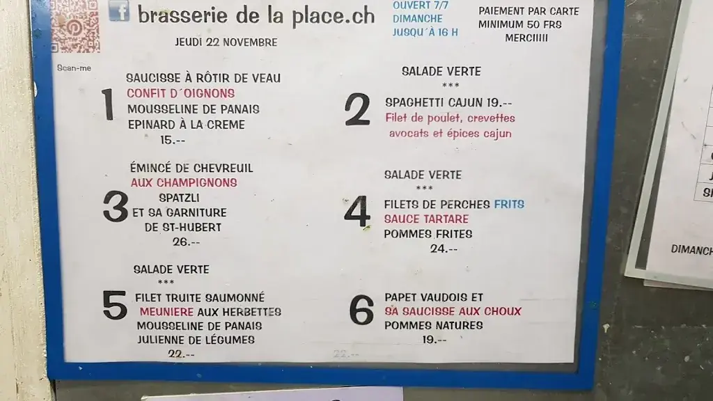 Menu_Brasserie de la Place Kurucu Muammer_Saint-Imier_image_3