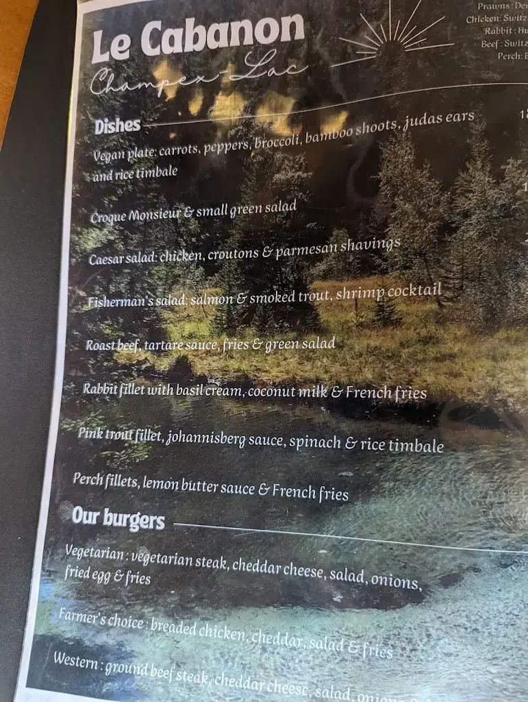 Menu_Le Cabanon_Champex-Lac_image_2
