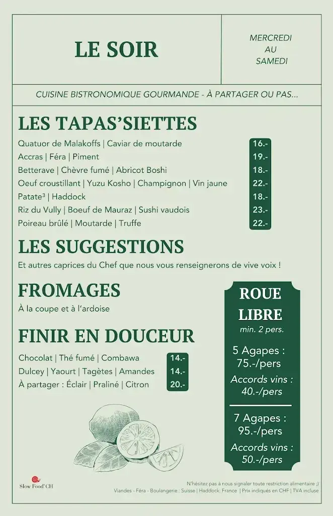 DéCi Comptoir Gourmand restaurant in Lausanne