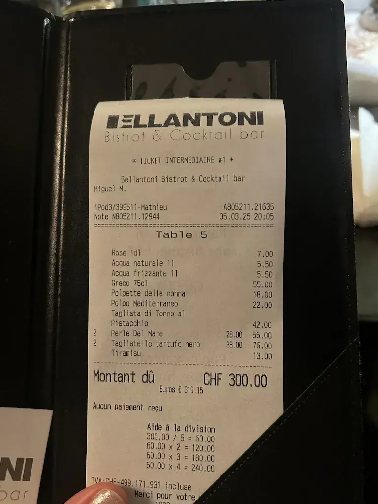 arianna pistilli_Bellantoni Bistrot_Lausanne_review