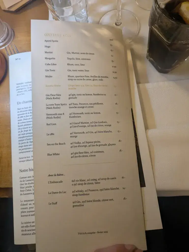 Menu_La Bavaria_Lausanne_image_3