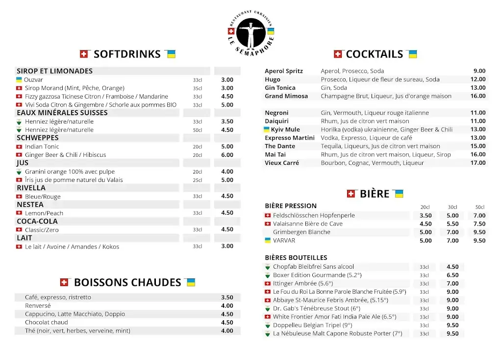 Le Sémaphore_Lausanne_menu_image_1