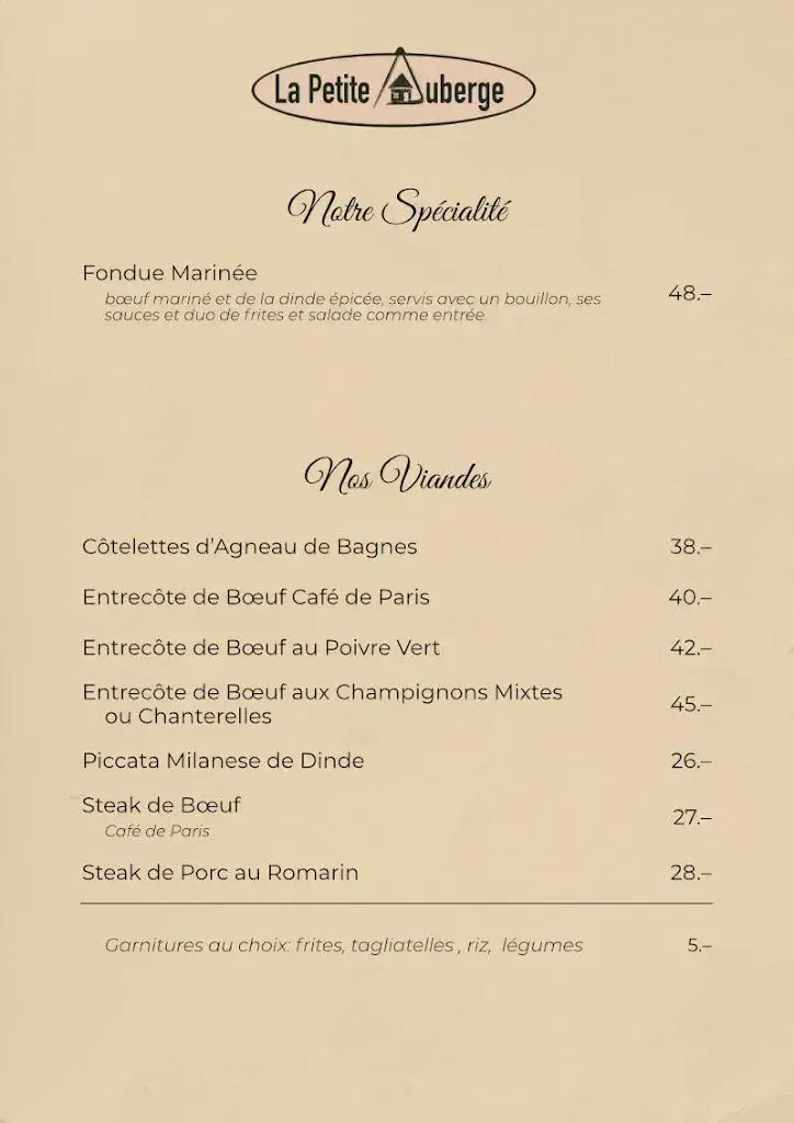 Menu_La Petite Auberge_Versegères_image_2