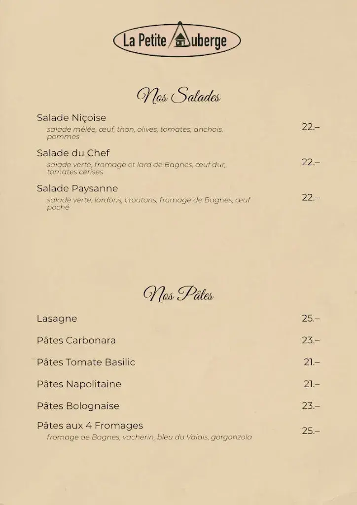 Menu_La Petite Auberge_Versegères_image_4