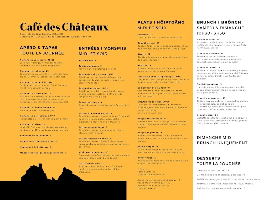 Menu_Café des Châteaux_Sion_immagine_2