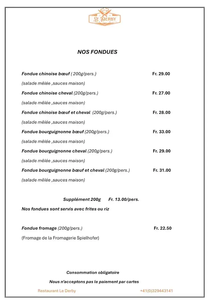 Menü_Restaurant Le Derby_Courtelary_Bild_2