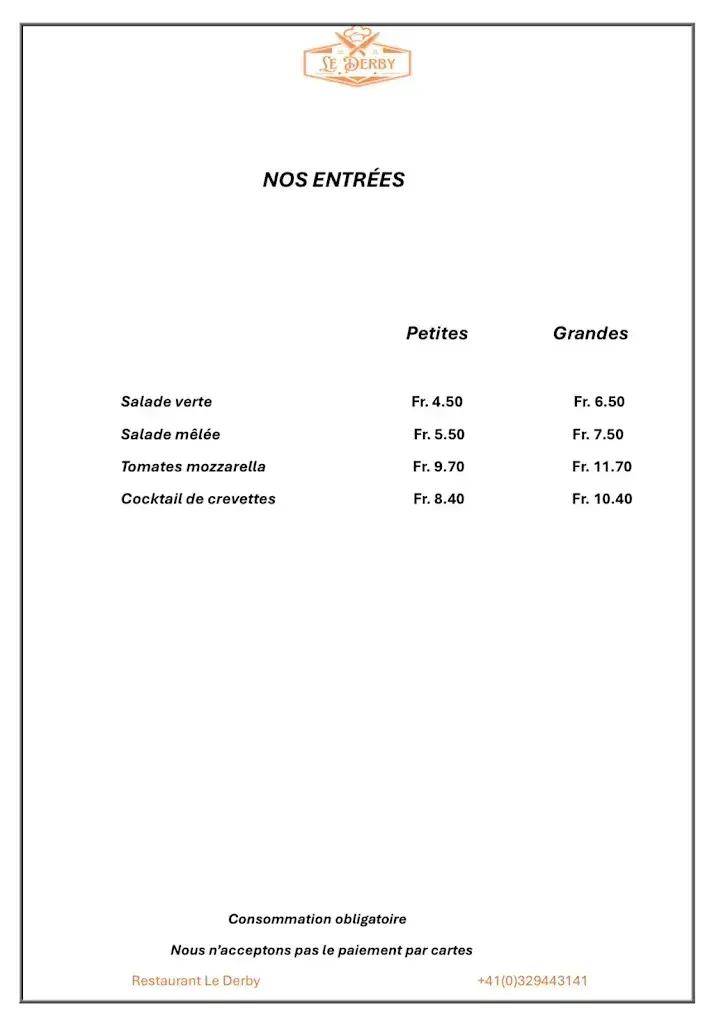 Menü_Restaurant Le Derby_Courtelary_Bild_3