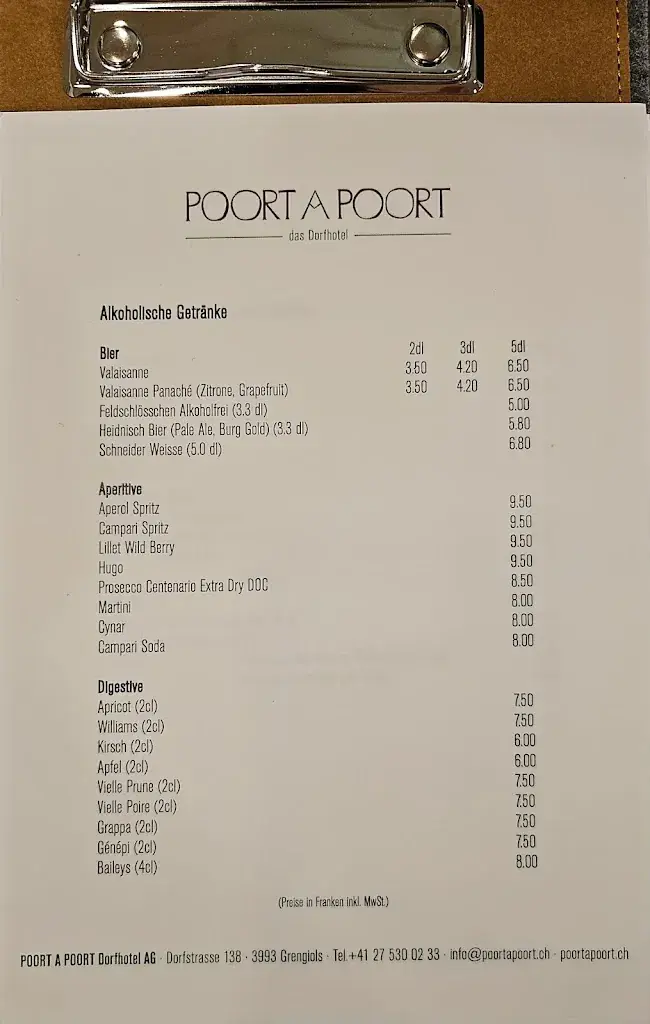 Menu_POORT A POORT Dorfhotel_Grengiols_immagine_2
