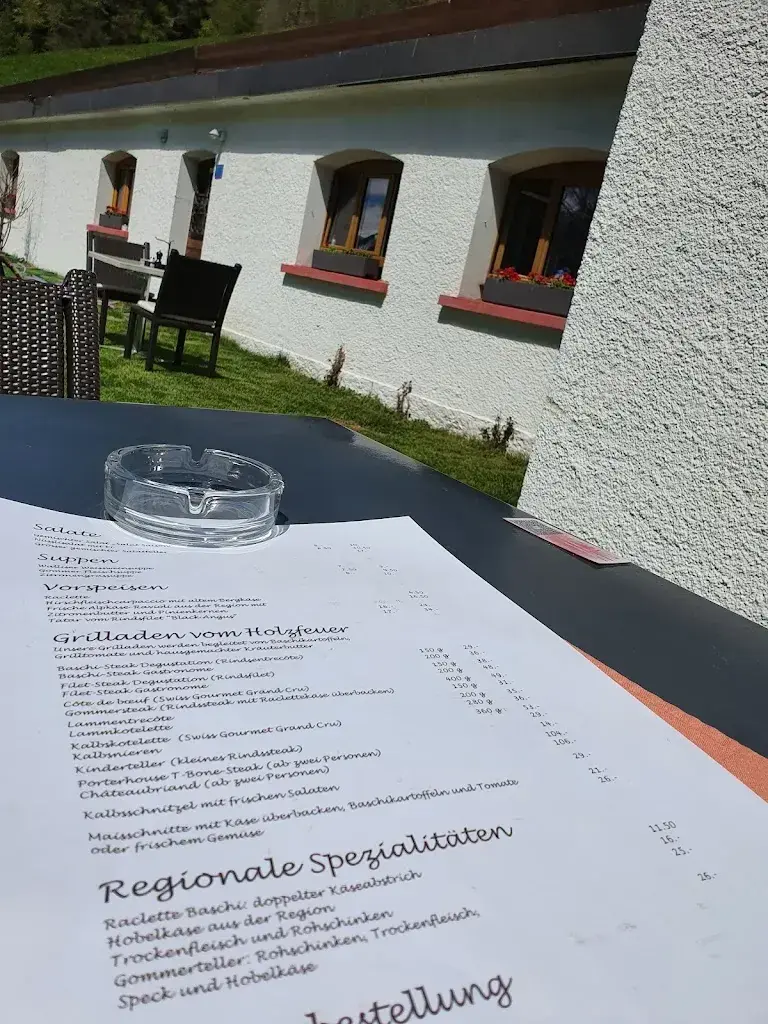 Restaurant Baschi restaurant à Geschinen