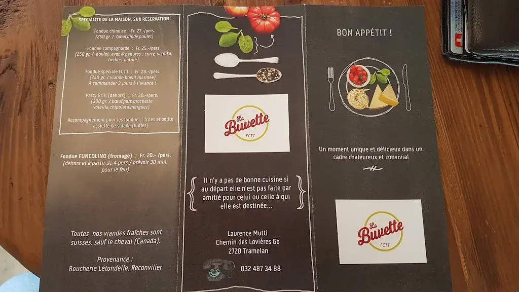 Menu_Restaurant La Buvette_Tramelan_image_2