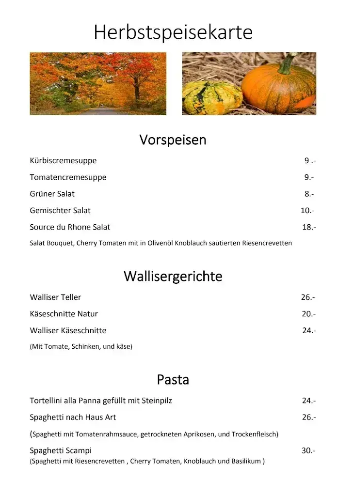 Menu_Restaurant Source du Rhone_Obergesteln_image_2