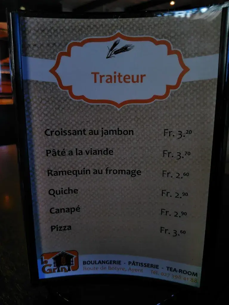 Menu_Boulangerie Tea Room Le Grini_Ayent_image_3