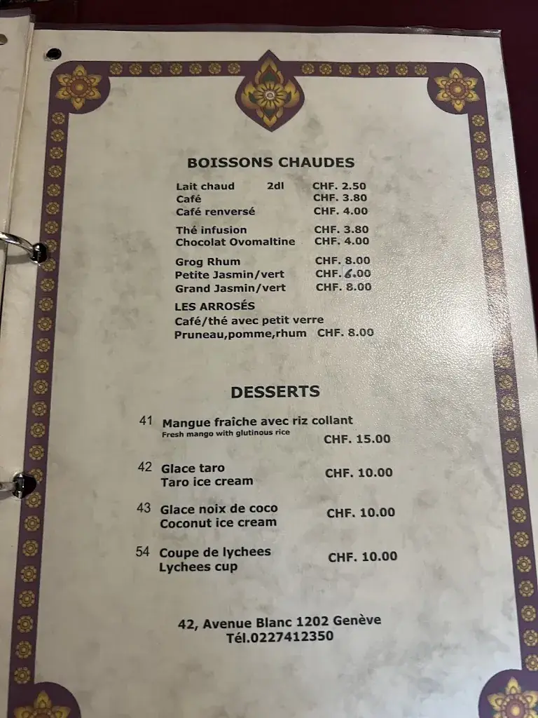 Menu_Lanna Thai_Genève_image_2