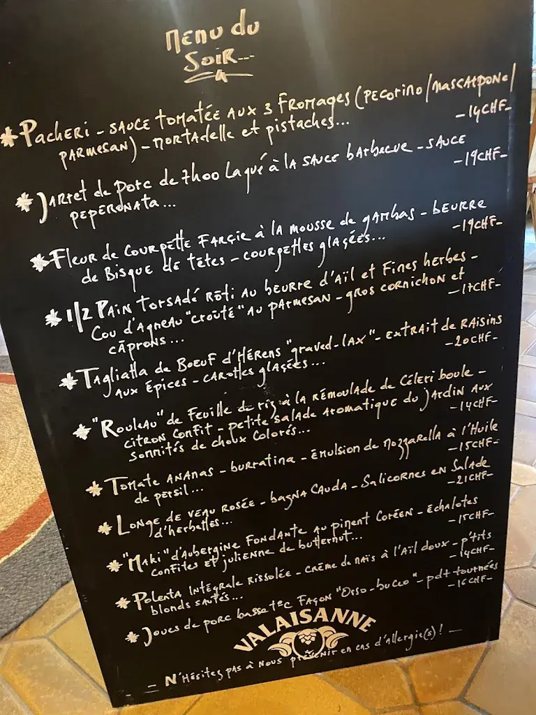 Menu_Café/Restaurant le Grenier_Forclaz Vs_image_2