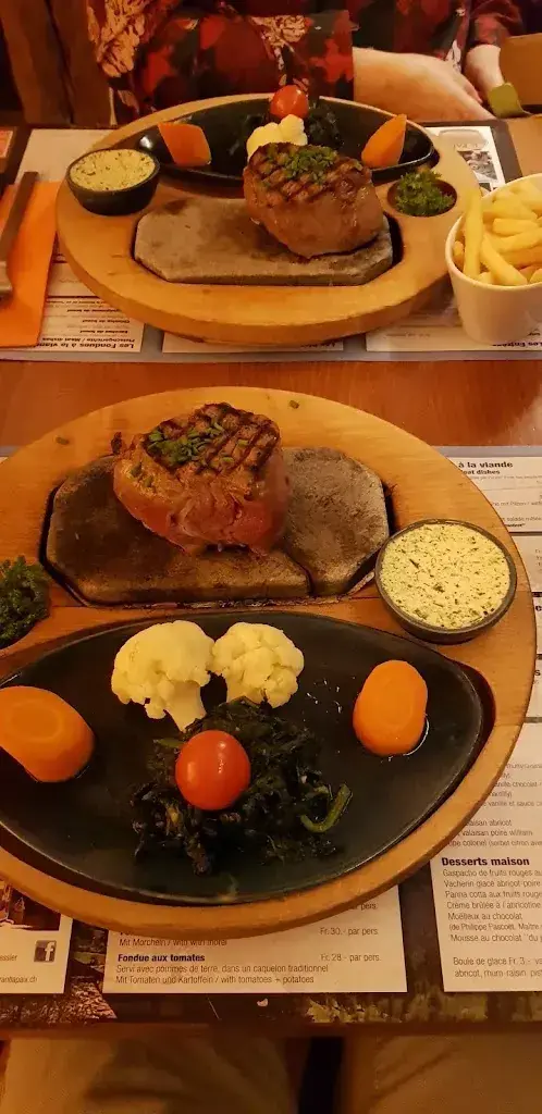 Menu_Restaurant La Paix - La Grange_Evolène_image_4