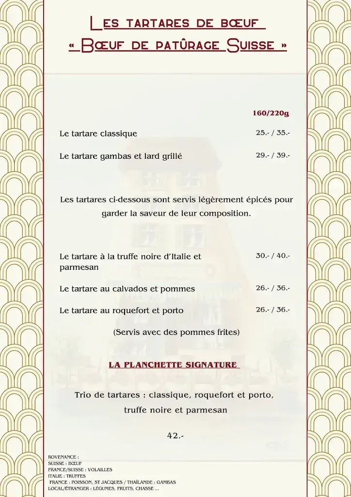 Menu_Café Le National - Restaurant à Martigny-bourg_Martigny_image_3