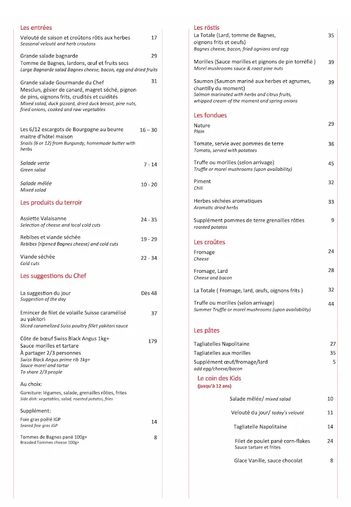 Menu_La Marlénaz_Bagnes_immagine_2