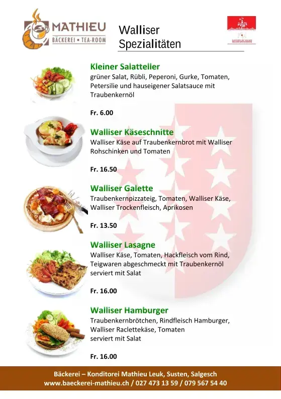Bäckerei Cafè Restaurant Mathieu_Susten_menu_image_1