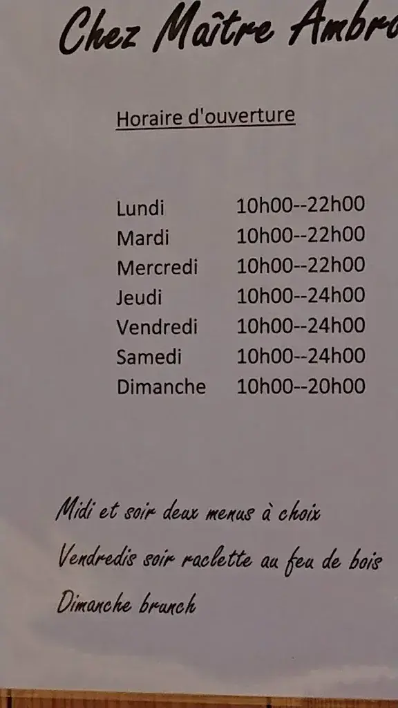 Menu_Chez Maître Ambroise_Vernayaz_image_4