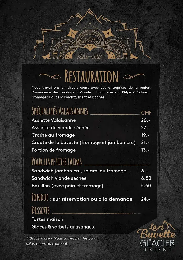 Menu_Buvette du Glacier du Trient_Trient_immagine_2