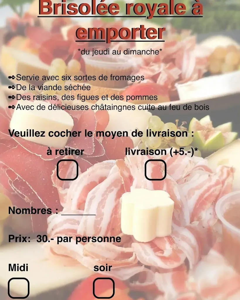 Menu_Caveau du Moulin Semblanet - Martigny Bourg_Martigny_immagine_4