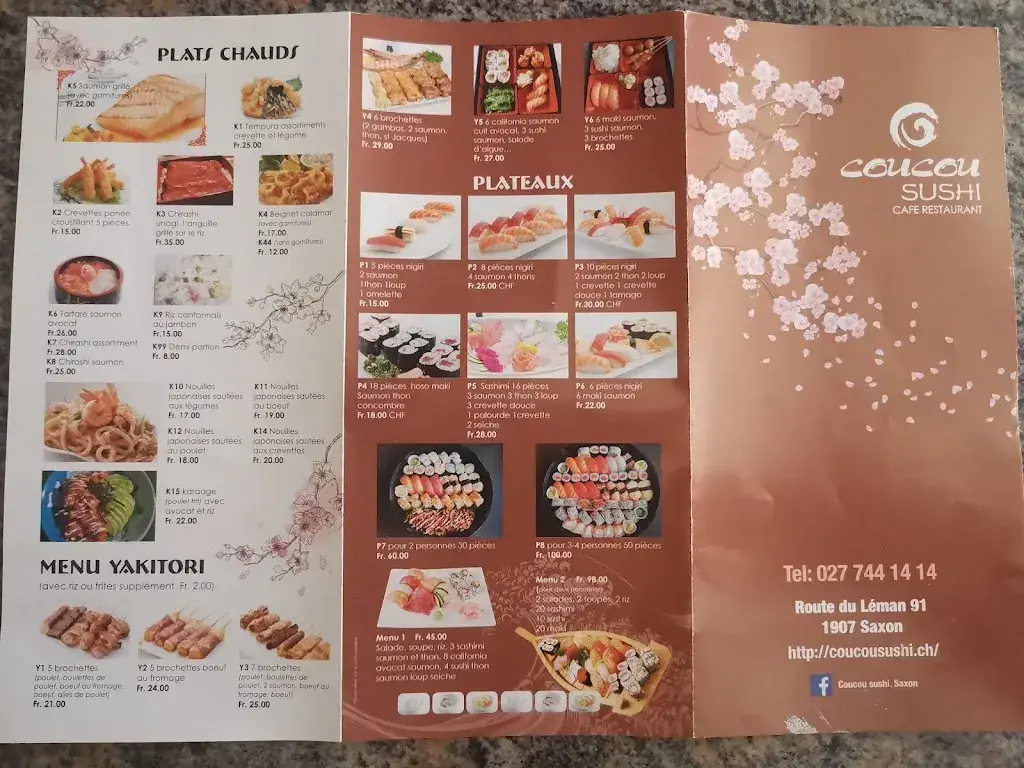 Menu_Restaurant Coucou Sushi à Saxon_Saxon_image_2