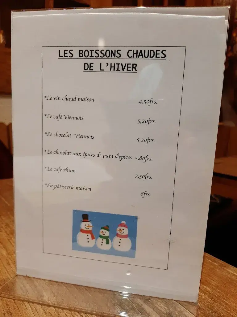 Menu_Café - Restaurant de la Poste_Saillon_image_2