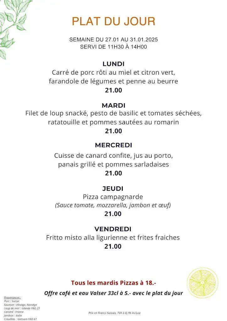 Menu_Restaurant & Bar Bains de Saillon_Saillon_image_2