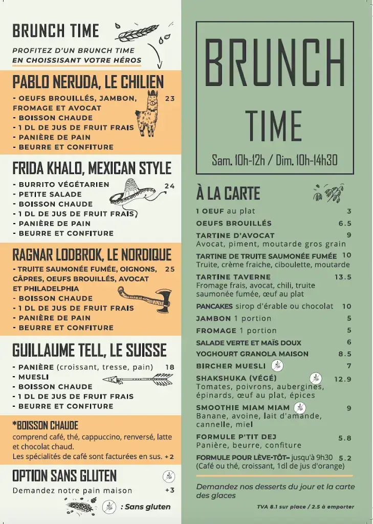 Menu_La Taverne café-restaurant_Monthey_image_2