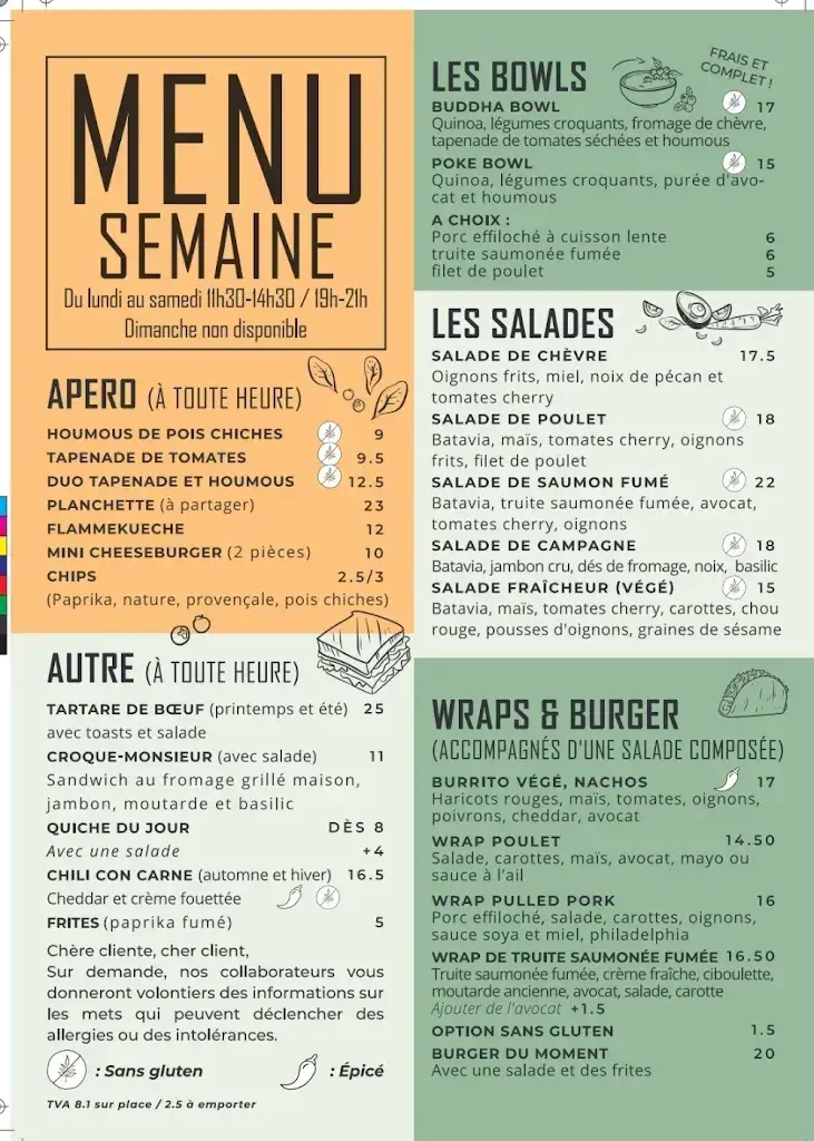 Menu_La Taverne café-restaurant_Monthey_image_3