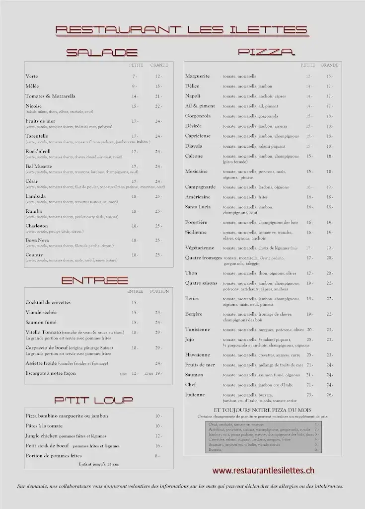 Restaurant les Ilettes_Monthey_menu_image_1