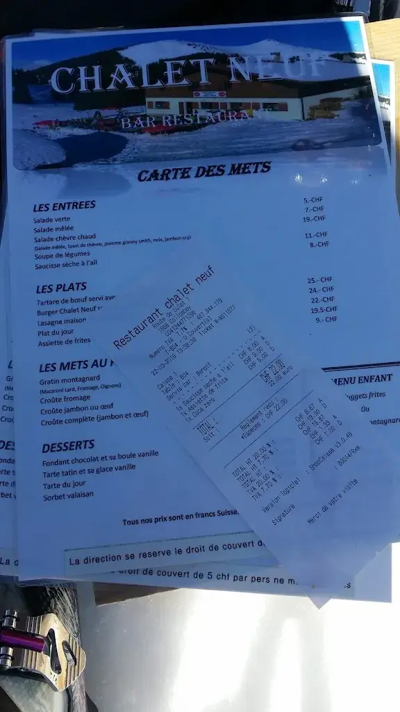 Menu_Restaurant Chalet-Neuf_Collombey_image_4