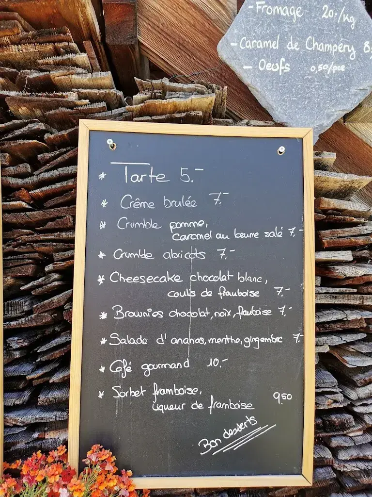 Menu_Cantine Sur Coux_Champéry_imagen_1