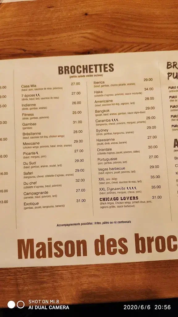 Menu_Maison des Brochettes-Moutier_Moutier_image_2