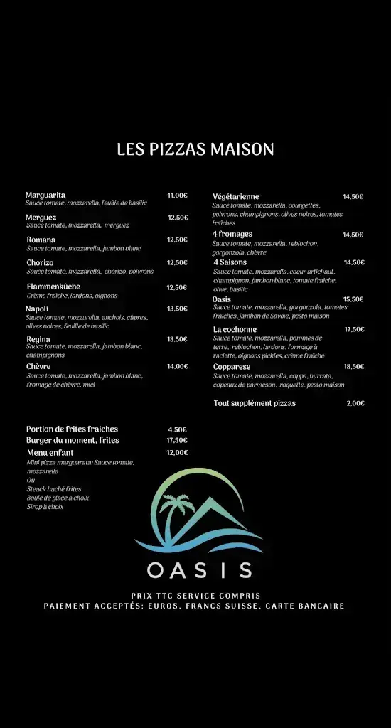 L'Oasis restaurante en France