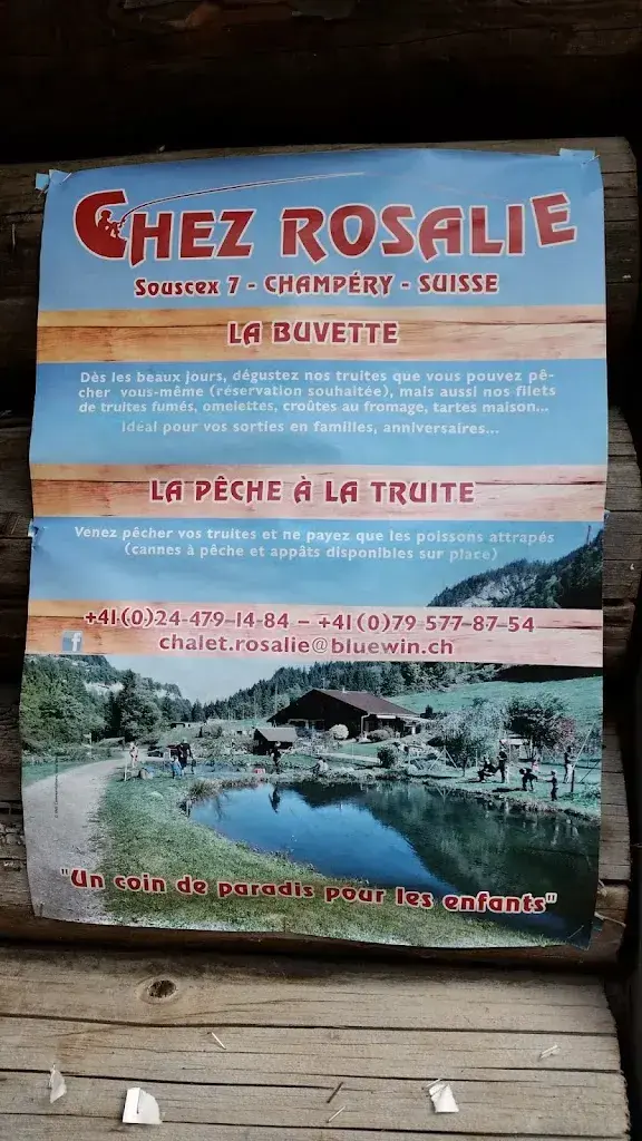 Menü_Chalet Rosalie, buvette et pêche à la truite_Champéry_Bild_2