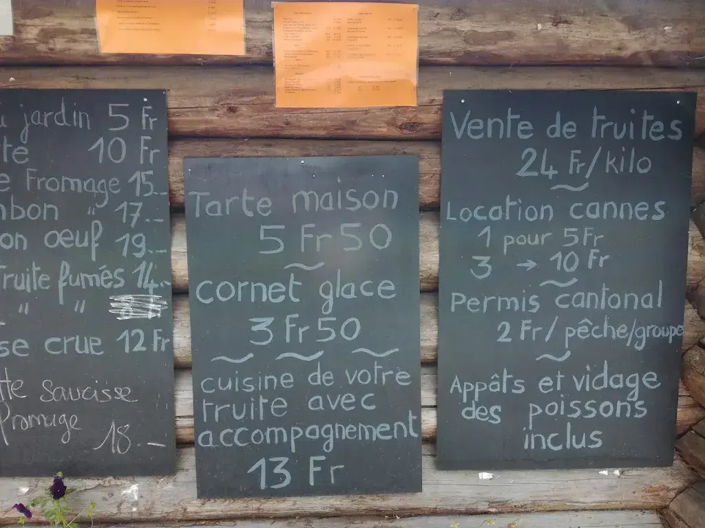 Menü_Chalet Rosalie, buvette et pêche à la truite_Champéry_Bild_4