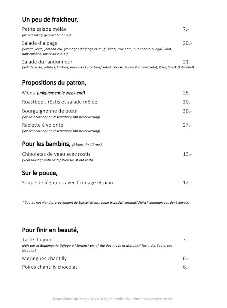 Menu_Restaurant d’alpage Tovassière_Morgins_immagine_2