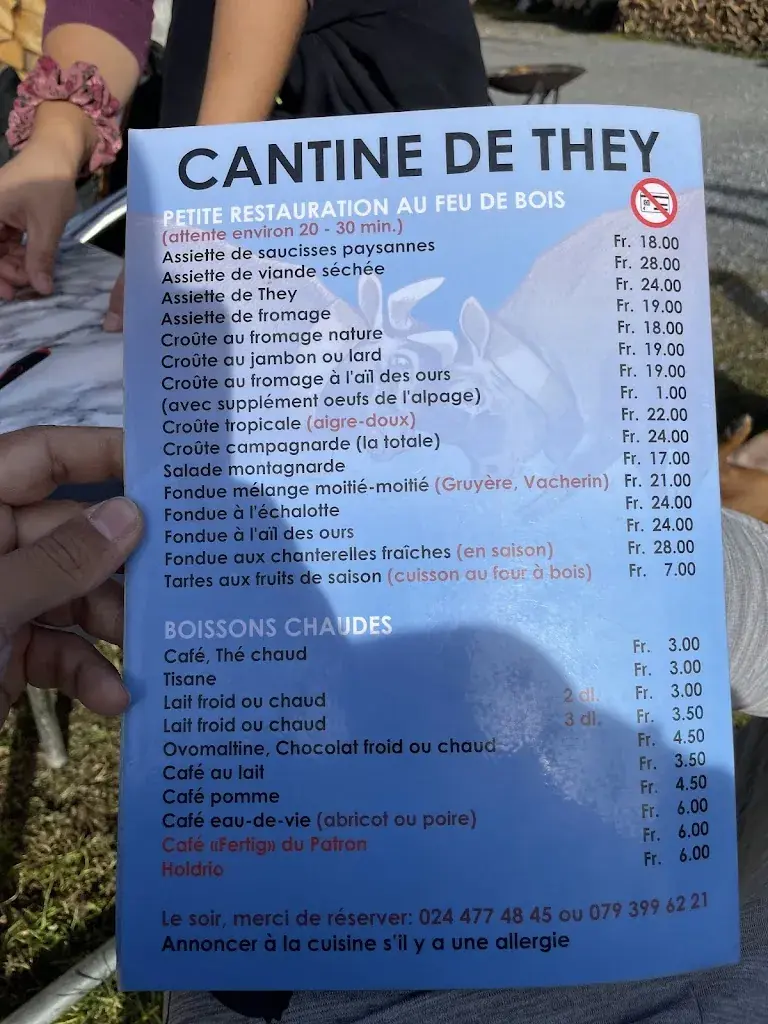 Menü_Cantine de They_Morgins_Bild_4