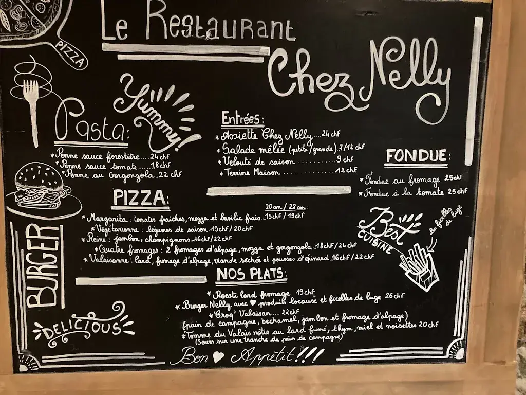 Chez Nelly ristorante a Les Crosets