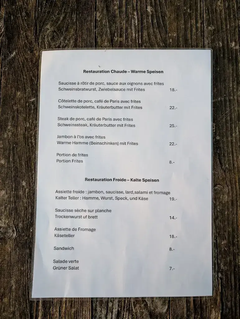 Menu_Restaurant Romontberg_Romont_image_1
