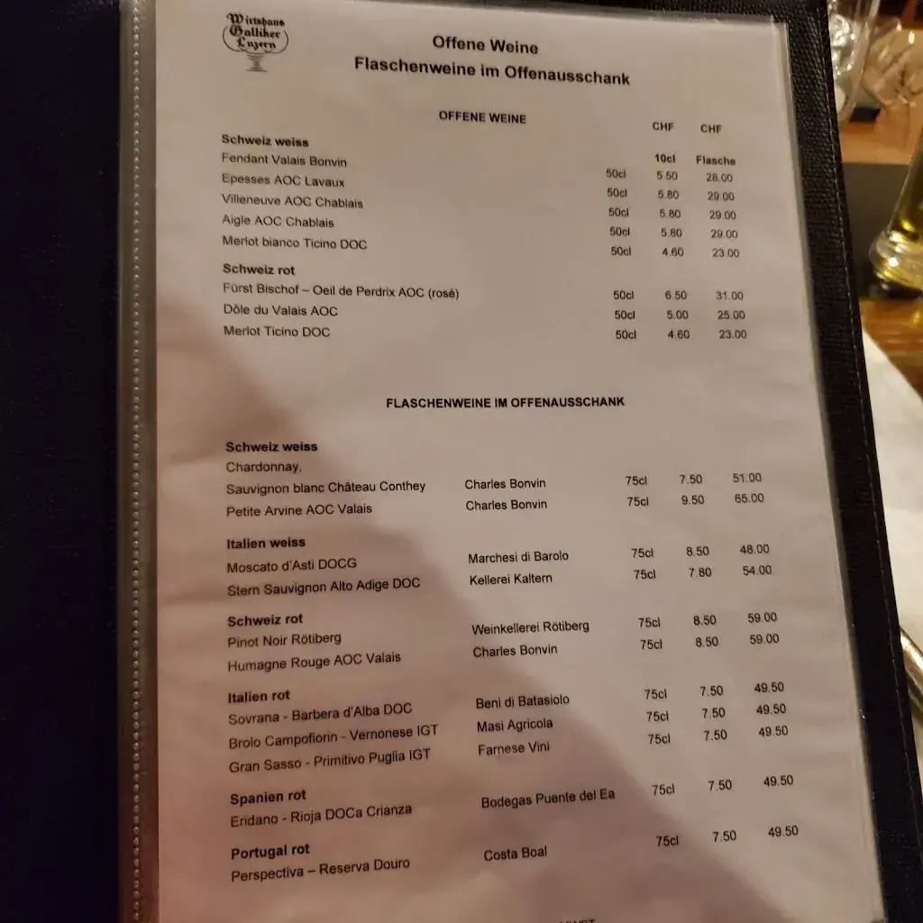 Menu_Wirtshaus Galliker_Luzern_image_4