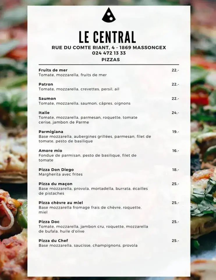 Menu_Le Central_Massongex_image_2